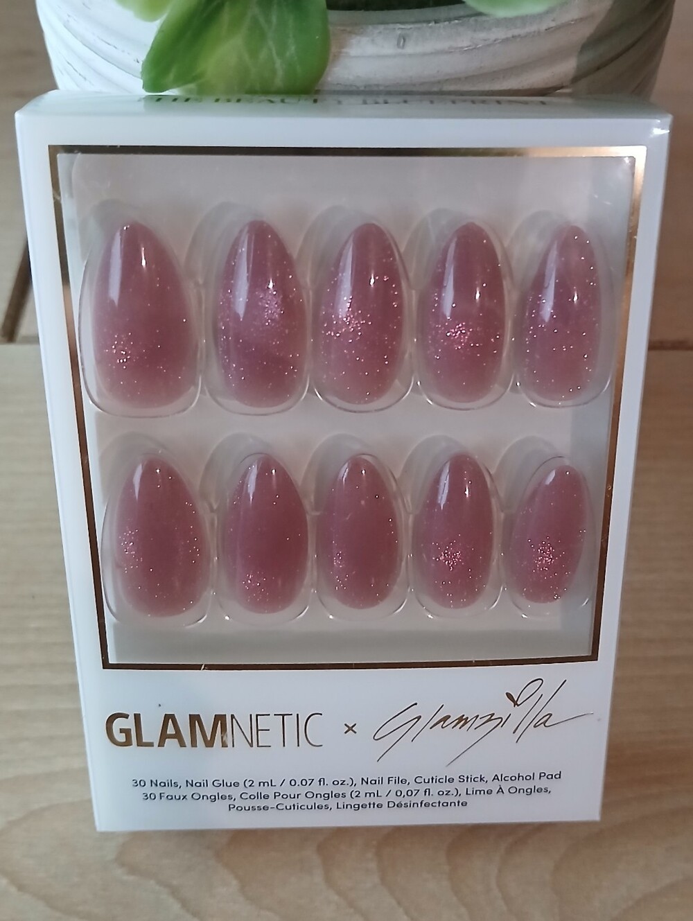 Glamnetic X Glamzilla Press On Nails In The Beauty Blueprint Medium Almond Beaut